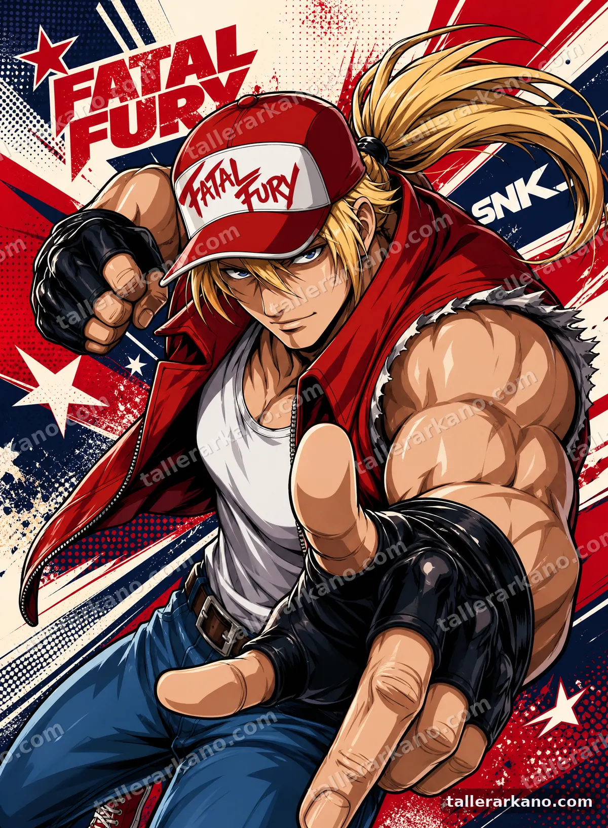 Fatal Fury — Poster de aluminio